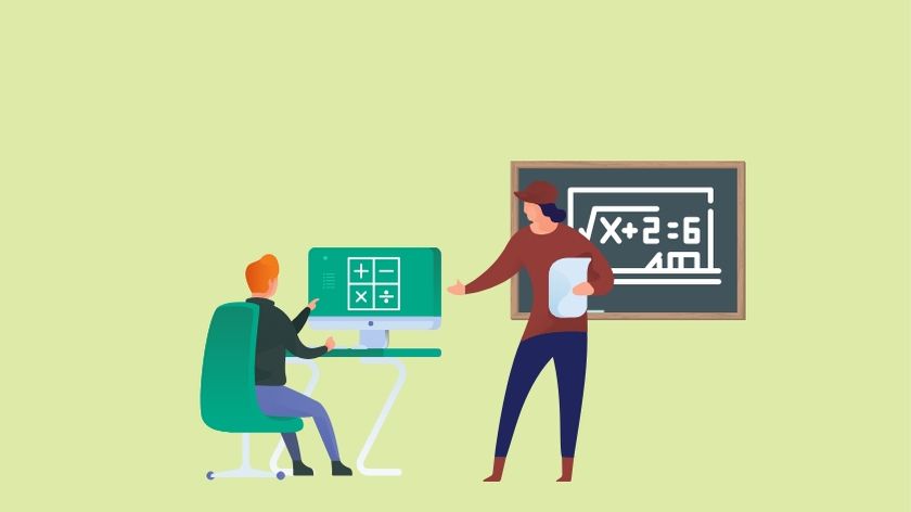 Ilustración de una clase donde se aplica la gestión de un proyecto educativo