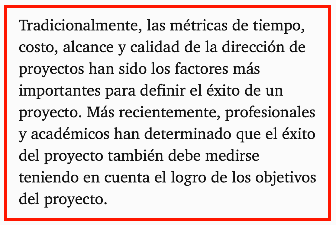 consejo para controlar las restricciones del proyecto