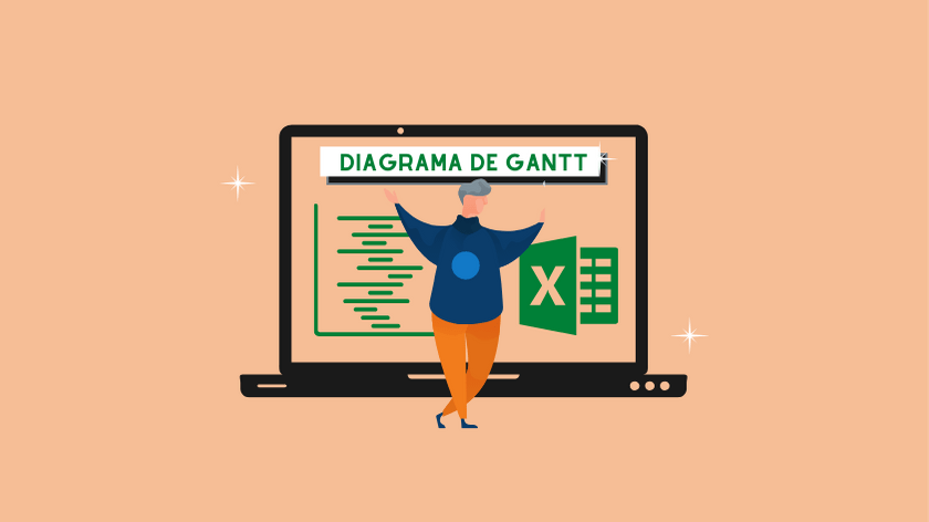 diagrama de gantt en excel