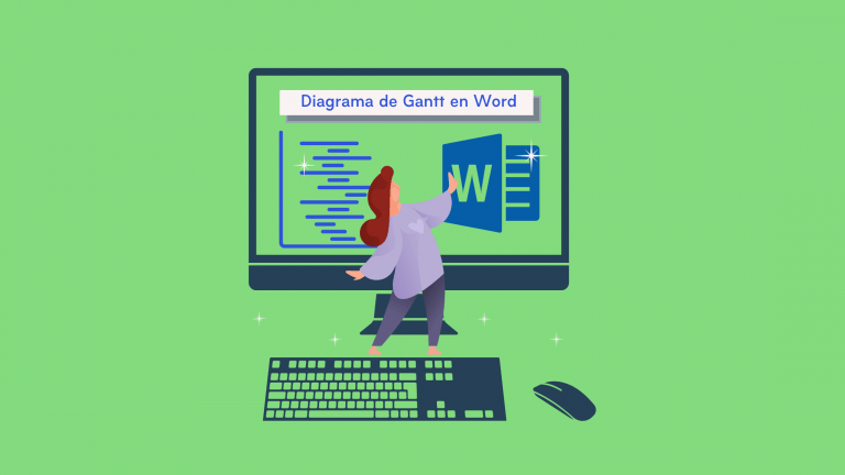 diagrama de gantt en word