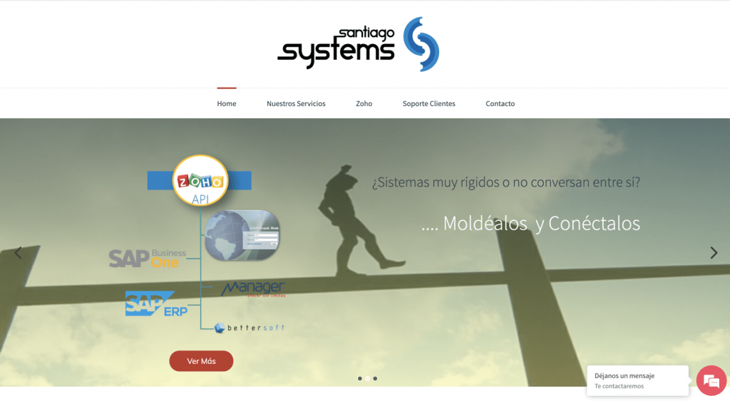 santiago system Partner Zoho Chile
