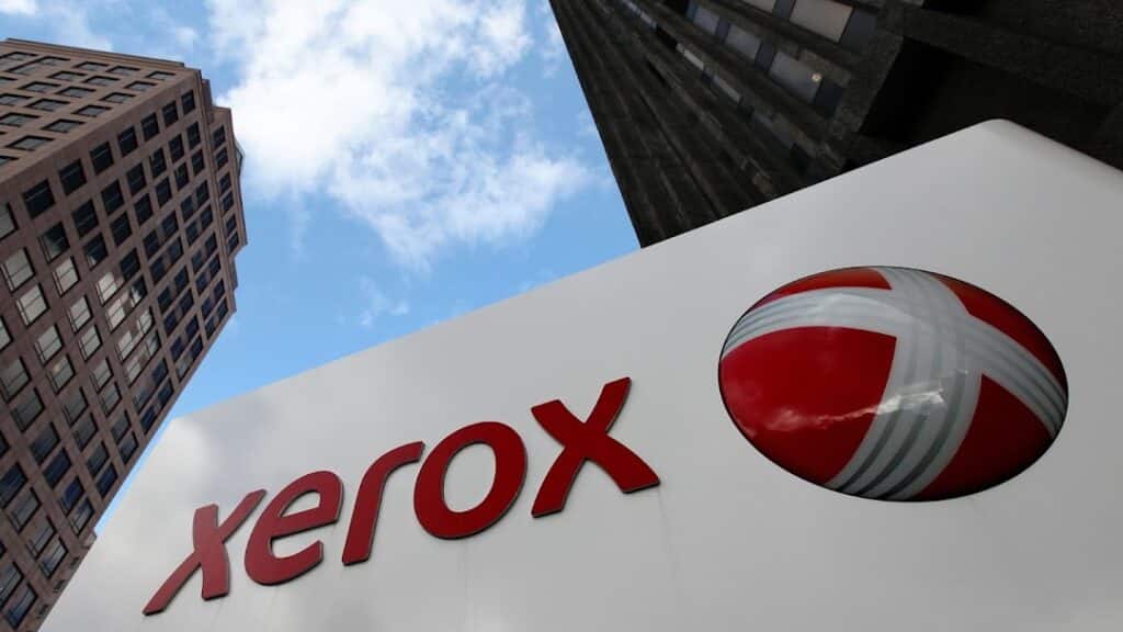 Vemos una imagen de la empresa Xerox, compañía que aplicó el benchmarking para mejorar su rendimiento.