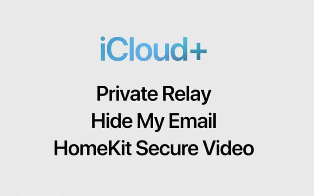 Vemos una captura de los servicios premium que ofrece iCloud.