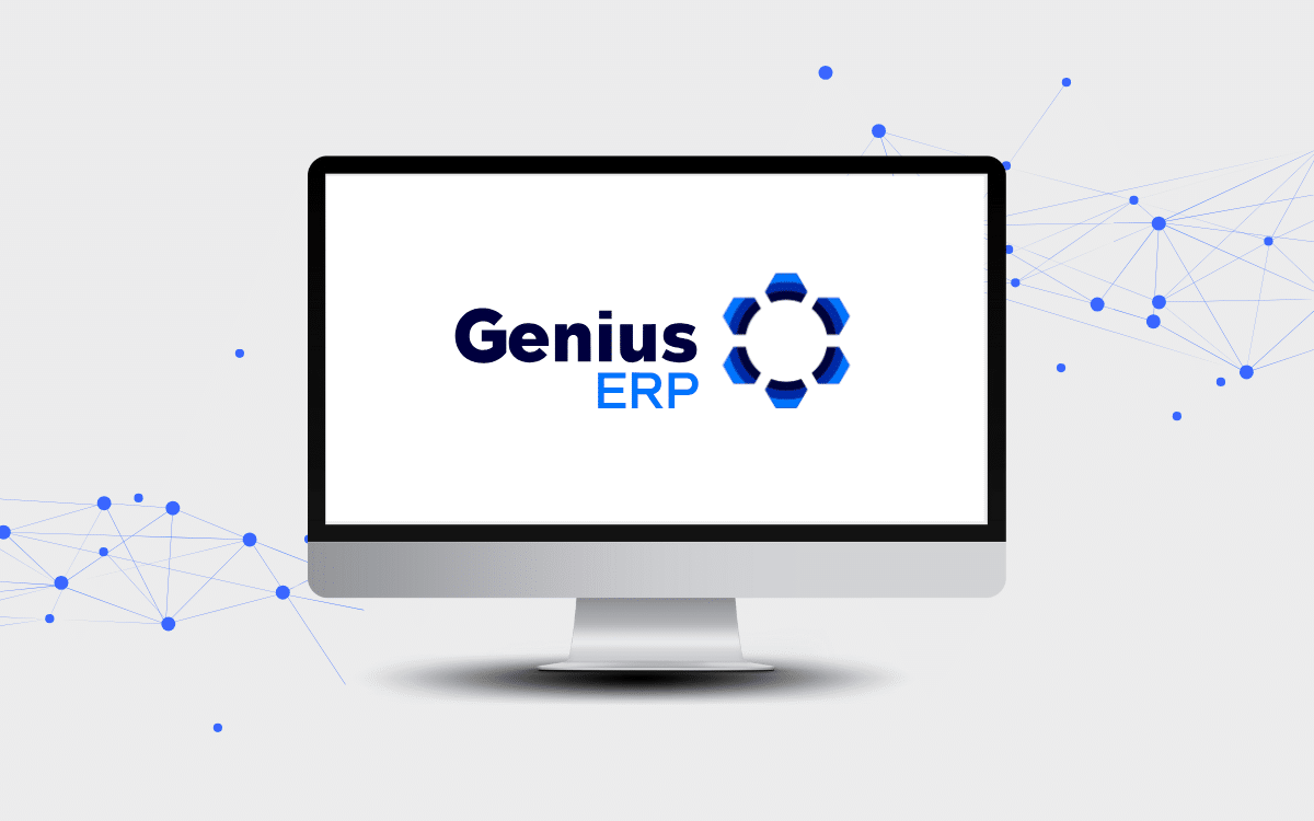 Vemos una imagen del ERP en Ecuador Genius. 