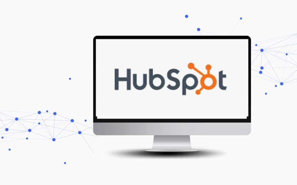 En la imagen se ve el logo de hubspot