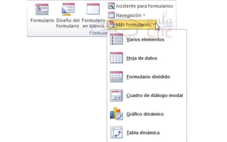 ¿Cómo crear un formulario en Access? Distintos caminos | Blog ...
