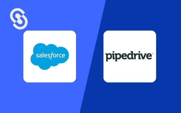 En la imagen se ve una representación de pipedrive vs salesforce